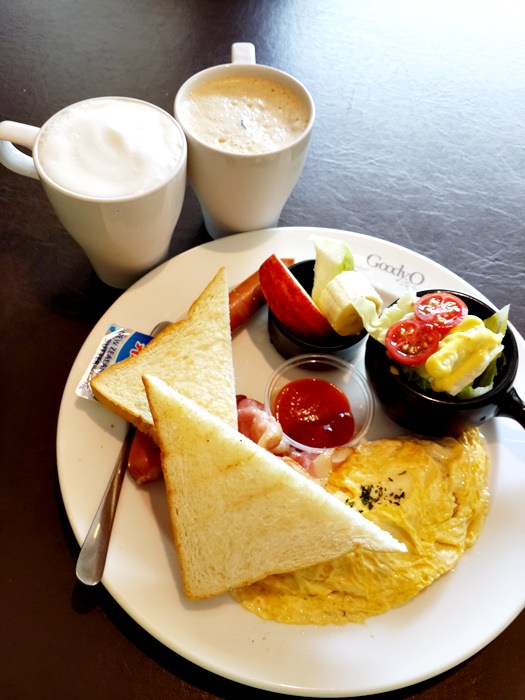 【食記】永和．四號公園旁的美味早午餐 古迪歐 Goody.O Café