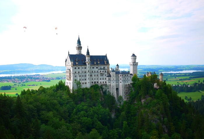 【11 德南．童話國度 】- 迪士尼夢幻城堡的靈感來源．新天鵝堡(Schloss Neufchwanstein)
